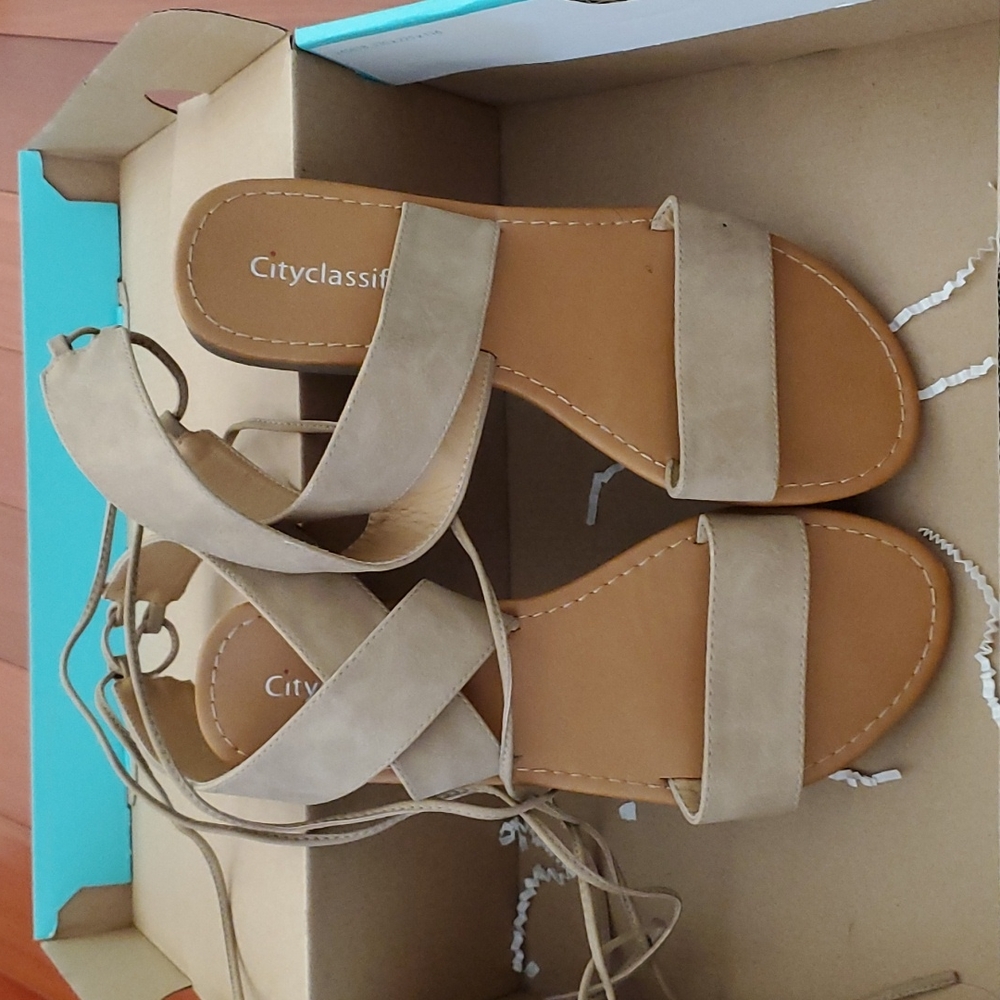 Lace Up Sandals